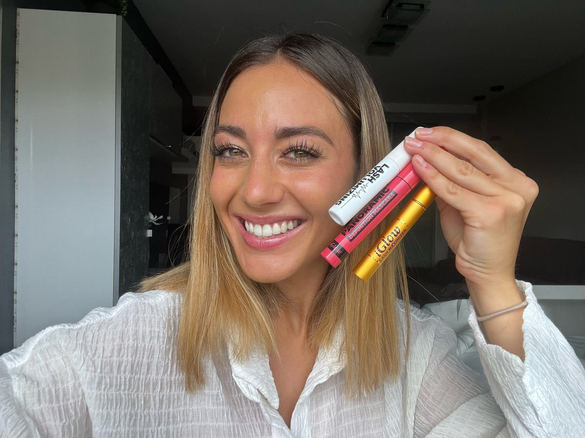 iGlow Lash serum + Lash Volumizing Primer + Panoramic Mascara - iGlow Cosmetics